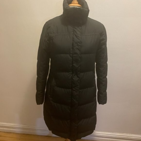 Patagonia Jackets & Coats Patagonia Womens Black Silent Down Long Parka Nwot Poshmark